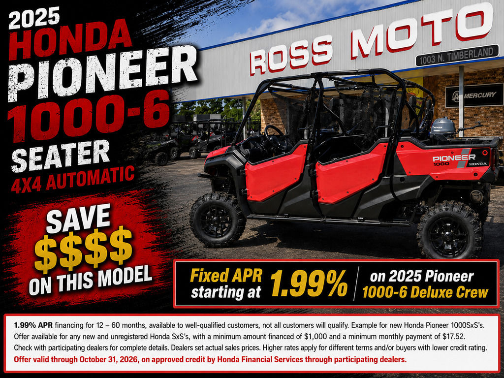 2025 Honda® Pioneer 10006 Deluxe Crew - Sold Boat