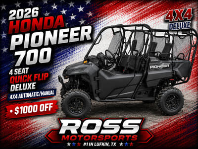 BOATZON | Honda® Pioneer 7004 Deluxe 2026