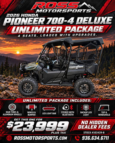 BOATZON | Honda® Pioneer 7004 Deluxe 2026