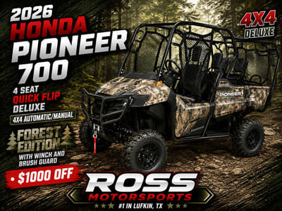 BOATZON | Honda® Pioneer 7004 Forest 2026