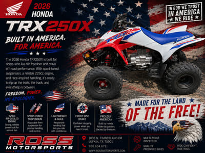 BOATZON | Honda® TRX250X 2026