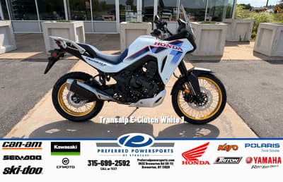 BOATZON | Honda Transalp EClutch White 2026 BOATZON | Honda Transalp EClutch White 2026