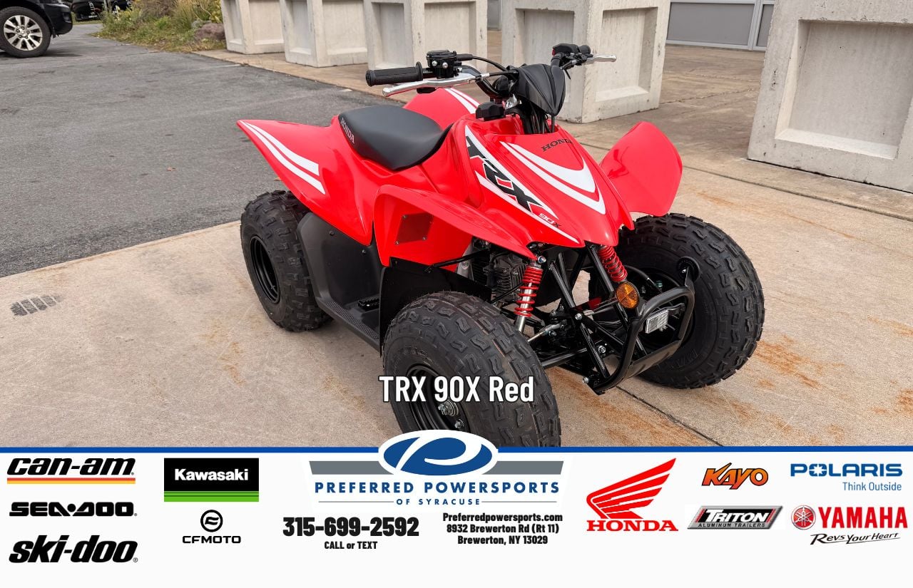 New Honda TRX 90X Red 2026 for sale in Brewerton, New York