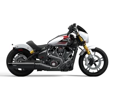 BOATZON | Indian Motorcycle® 101 Scout Ghost White Metallic with Graphics 2025