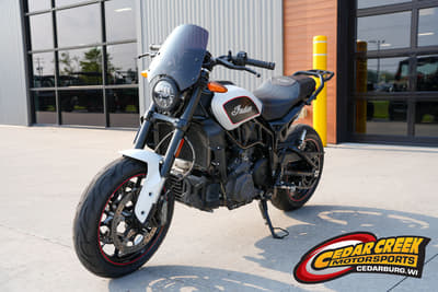 BOATZON | Indian Motorcycle® FTR S White Smoke 2022