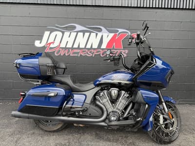 BOATZON | Indian Motorcycle® Pursuit Dark Horse with PowerBand Audio Package Springfield Blue 2024