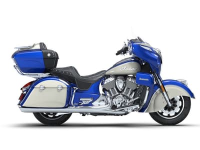 BOATZON | Indian Motorcycle® Roadmaster with Powerband Audio Deep Blue Metallic  Silver Quartz Metalli 2026