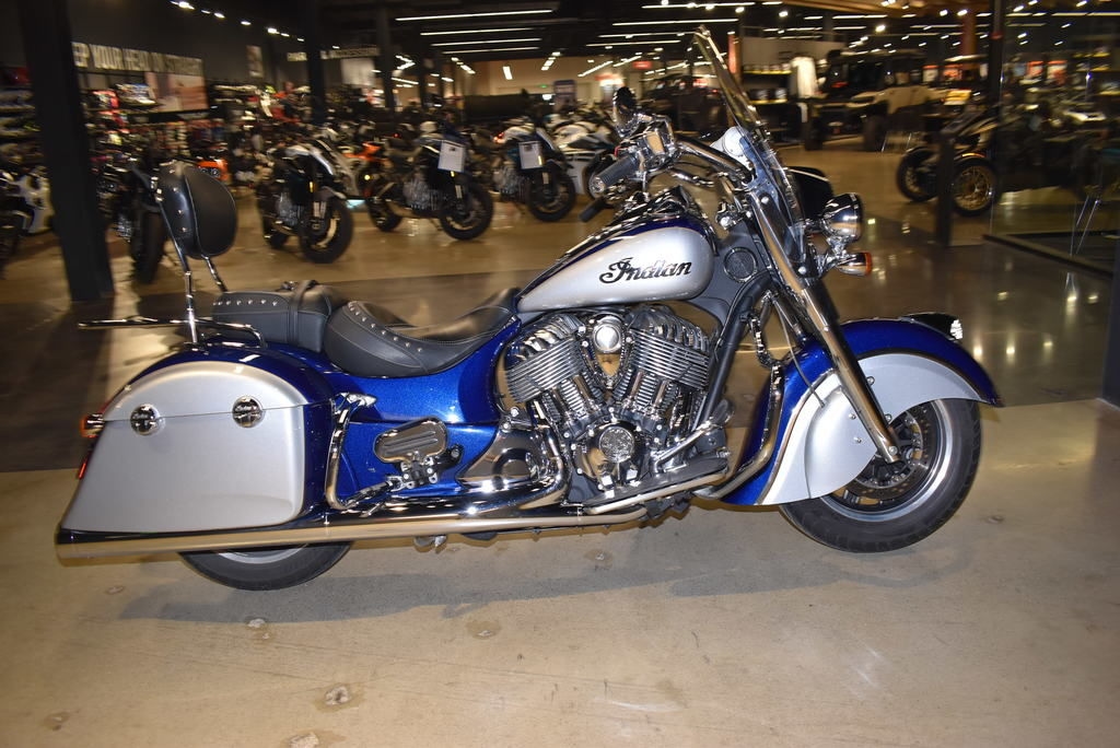 2017 Indian Motorcycle® Springfield Blue Sapphire Over Star Silver - Sold Boat