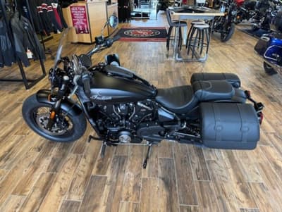 BOATZON | Indian Motorcycle® Super Scout Black Smoke with Graphics 2025