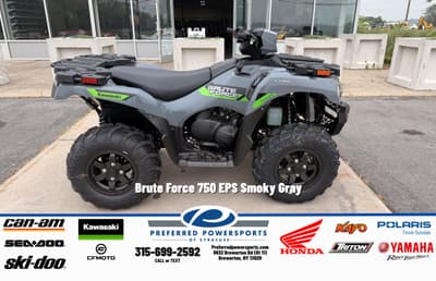 BOATZON | Kawasaki Brute Force 750 EPS Smoky Gray 2027