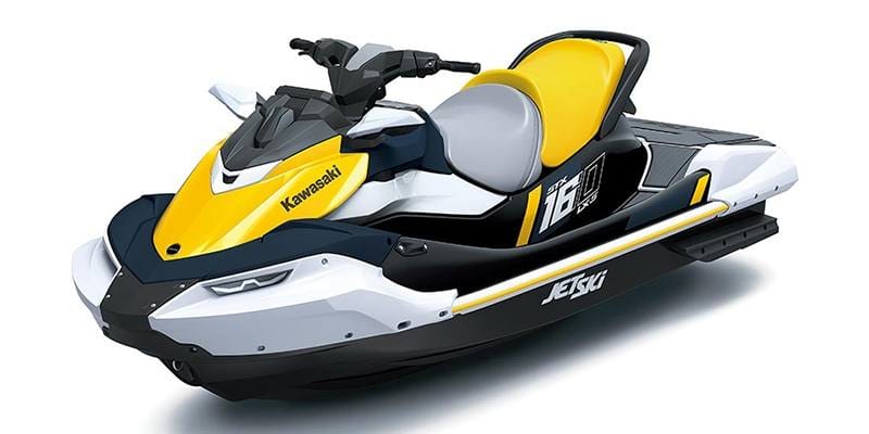 New Kawasaki STX 160LX Crystal WhiteMetallic Phantom Silver 2026