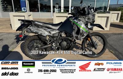BOATZON | Kawasaki KLR 650 Digital Camo 2017