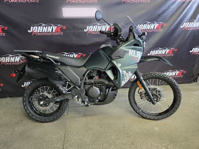 BOATZON | Kawasaki KLR650 Metallic Matte Old School Green 2025