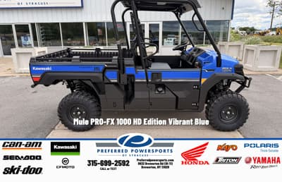 BOATZON | Kawasaki Mule ProFX 1000 HD Edition Vibrant Blue 2027