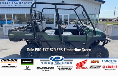 BOATZON | Kawasaki Mule ProFXT 820 EPS Timberline Green 2026