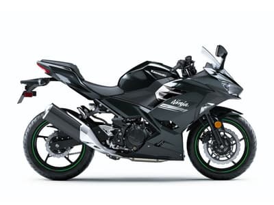 BOATZON | Kawasaki Ninja 400 ABS Metallic Carbon GrayMetallic Flat Spark Black 2022