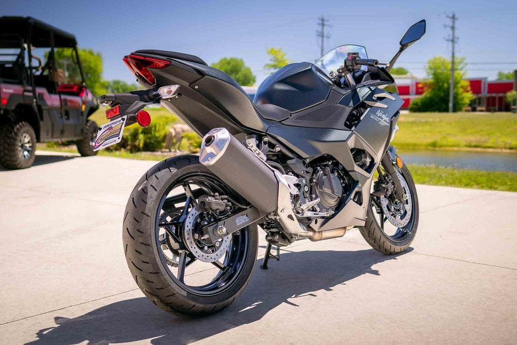 ジャパメタ New Kawasaki Ninja 500 ABS Metallic Flat Spark Black 2026 for sale