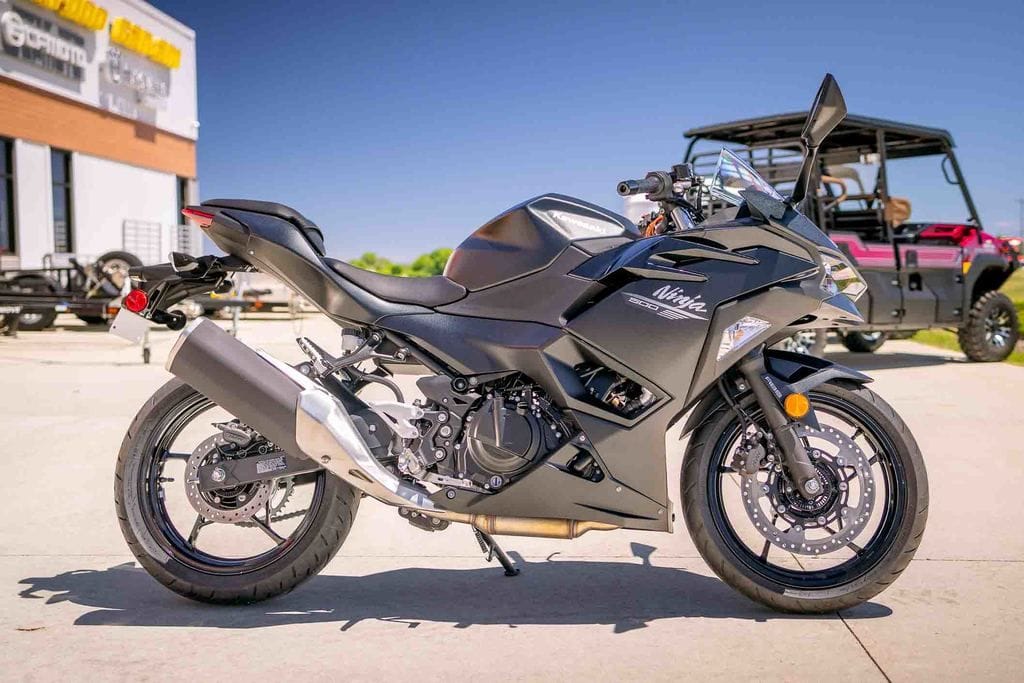 New Kawasaki Ninja 500 ABS Metallic Flat Spark Black 2026 for sale