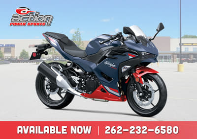 BOATZON | Kawasaki Ninja 500 ABS Metallic Matte Twilight Blue 2026