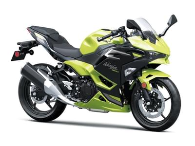 BOATZON | Kawasaki Ninja 500 ABS Metallic Yellowish GreenEbony 2026