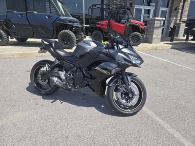 BOATZON | Kawasaki Ninja 650 ABS Metallic Covert GreenMetallic Spark Black 2024