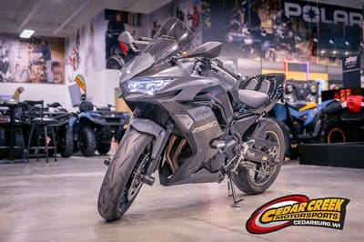BOATZON | Kawasaki Ninja 650 Metallic Matte Dark GrayMetallic Spark Black 2024