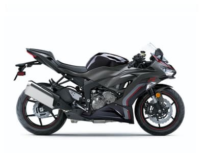 BOATZON | Kawasaki Ninja ZX6R Metallic Matte Graphenesteel GrayDiablo Black 2023