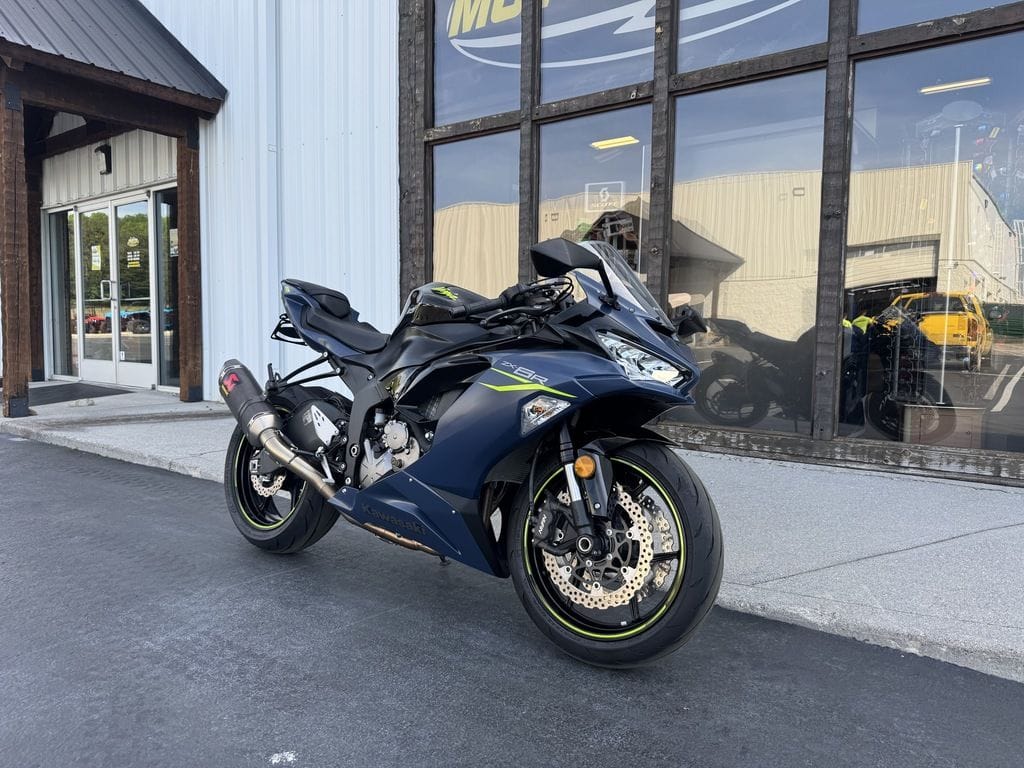 Used Kawasaki Ninja ZX6R Metallic Matte Graphenesteel GrayDiablo