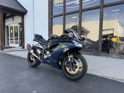 BOATZON | Kawasaki Ninja ZX6R Metallic Matte Graphenesteel GrayDiablo Black 2023