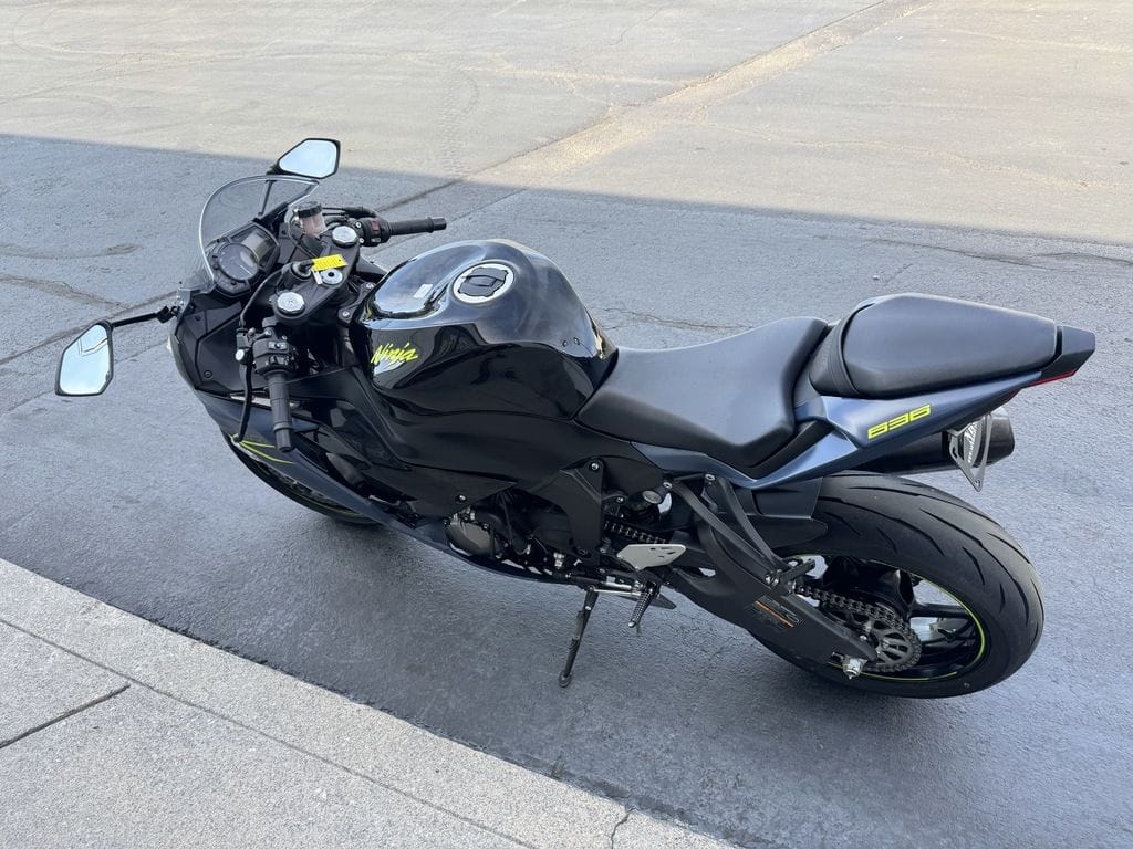 Used Kawasaki Ninja ZX6R Metallic Matte Graphenesteel GrayDiablo