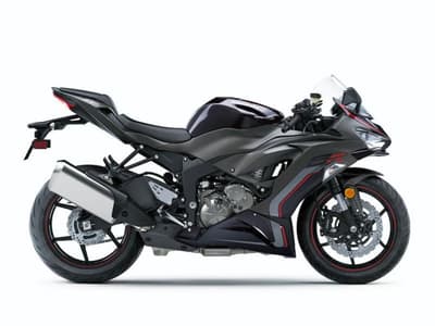 BOATZON | Kawasaki Ninja ZX6R Metallic Matte Graphenesteel GrayMetallic Black 2022