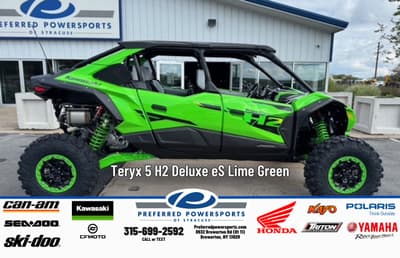 BOATZON | Kawasaki Teryx 5 H2 Deluxe eS Lime Green 2026
