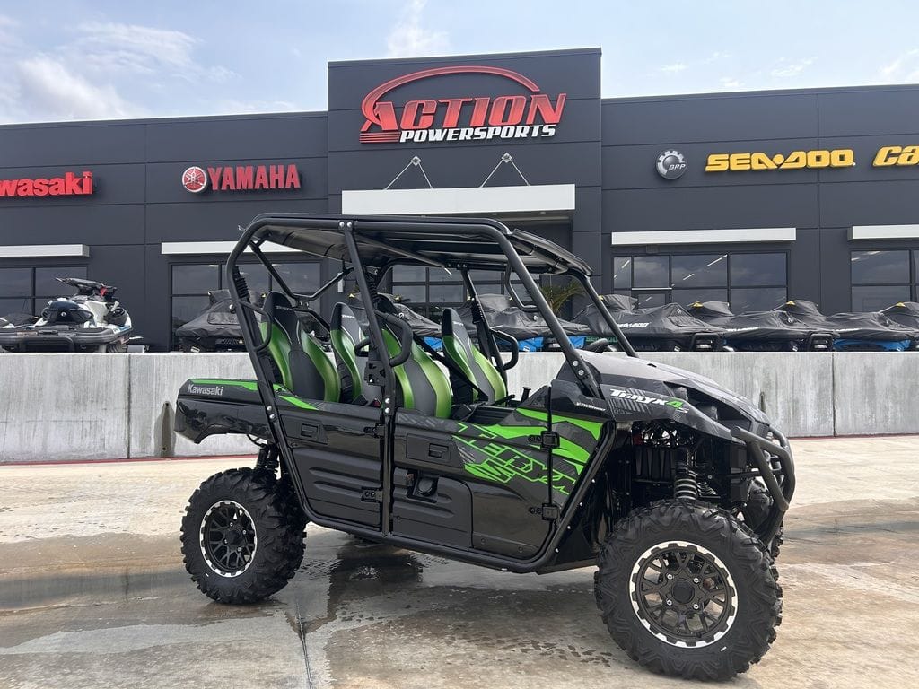New Kawasaki Teryx4 S LE Cypher Camo Gray 2025 for sale in Broken