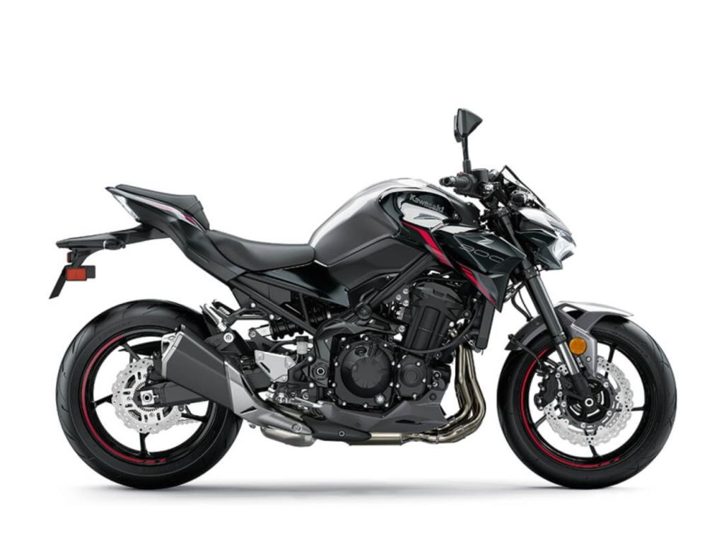 Kawasaki Z900 ABS Metallic BlackGraphite GrayFlat Black 2023