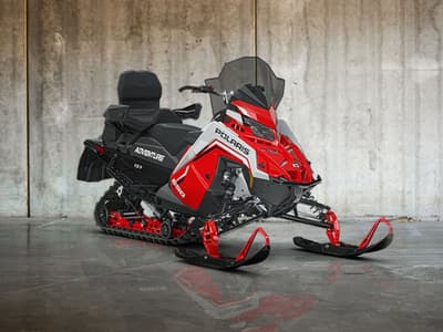 BOATZON | Polaris® 650 INDY Adventure 137 125 Indy Red  White Lightning  Gloss Black 2027