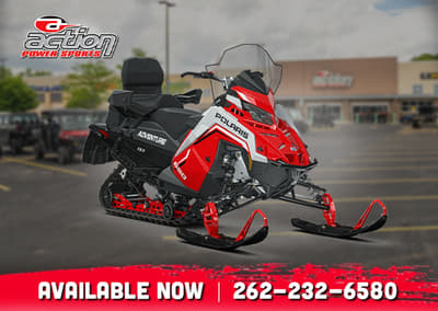 BOATZON | Polaris® 650 INDY Adventure 137 125 Indy Red  White Lightning  Gloss Black 2027