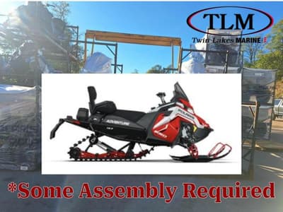 BOATZON | Polaris® 650 INDY Adventure 137 135 Indy Red  White Lightning  Gloss Black 2027
