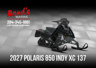BOATZON | Polaris® 850 INDY XC 137 Gloss Black 2027