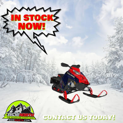 BOATZON | Polaris® 9R Indy XCR 136 Midnight Blue Metallic  Indy Red 2025