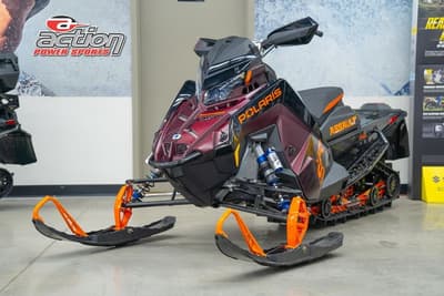 BOATZON | Polaris® 9R Switchback Assault 146 Matte Dark Cherry  Gloss Black 2025