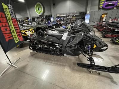 BOATZON | Polaris® Boost RMK KHAOS 155 Shadow Gray  Gloss Black 2025