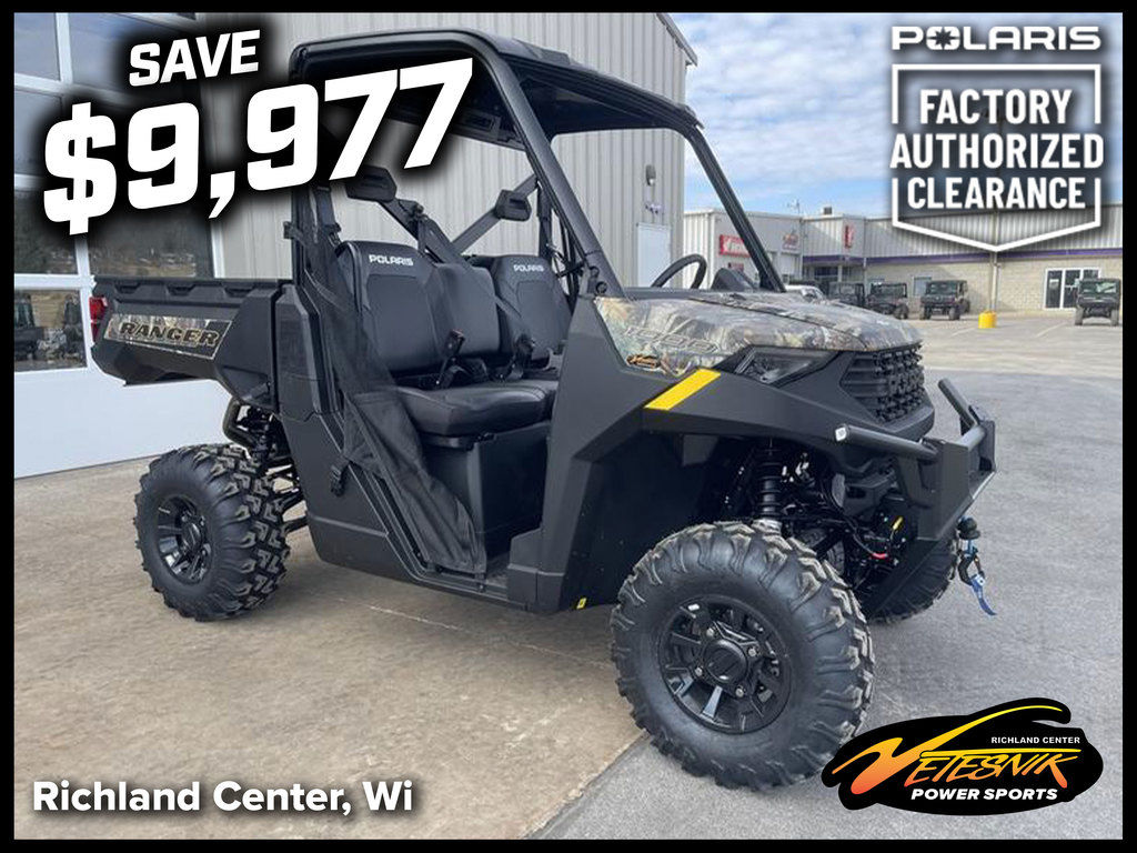 2026 Polaris® Ranger 1000 Premium Polaris Pursuit Camo - Sold Boat