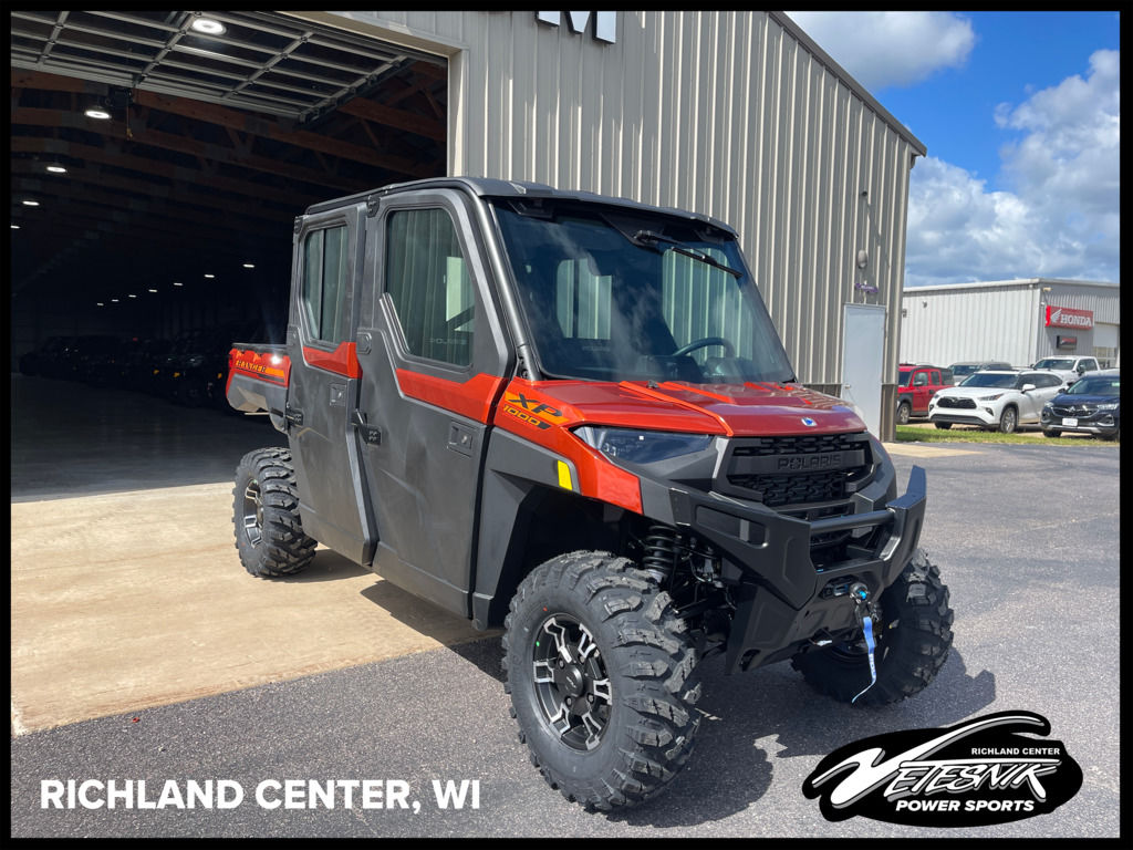 2026 Polaris® Ranger Crew XP 1000 NorthStar Edition Ultimate Orange Rust - Sold Boat