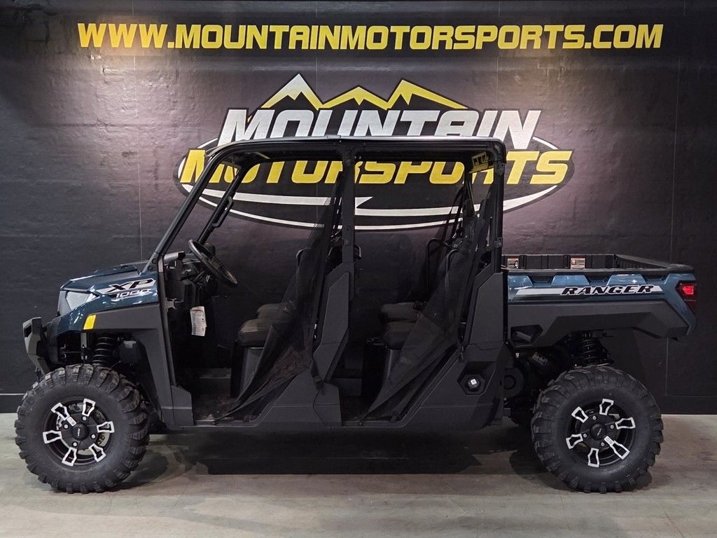 2026 Polaris® Ranger Crew XP 1000 Premium Blue Labyrinth - Sold Boat