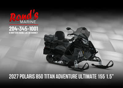 BOATZON | Polaris® 850 Titan Adventure Ultimate 15 Gloss Black 2027