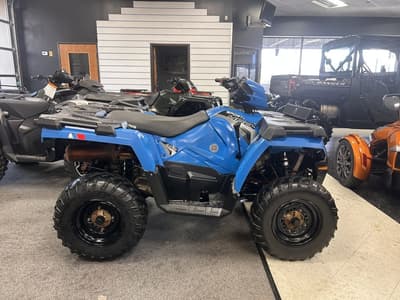 BOATZON | Polaris® Sportsman 450 HO EPS Velocity Blue 2018