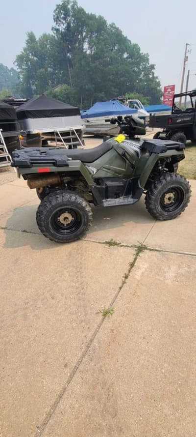 BOATZON | Polaris® Sportsman 450 HO Sage Green 2018