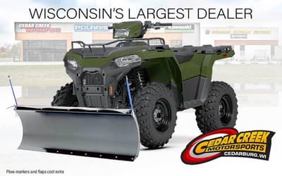 BOATZON | Polaris® Sportsman 450 HO with Snow Plow 2026