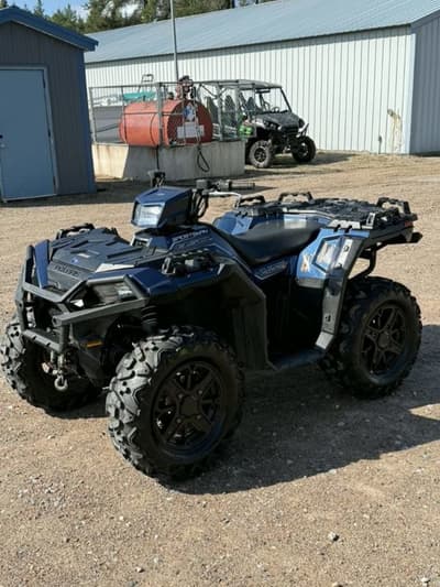 BOATZON | Polaris® SPORTSMAN 850 TRAIL STEEL BLUE 2021 BOATZON | Polaris® SPORTSMAN 850 TRAIL STEEL BLUE 2021