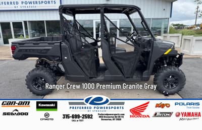 BOATZON | Polaris Ranger Crew 1000 Premium Granite Gray 2026